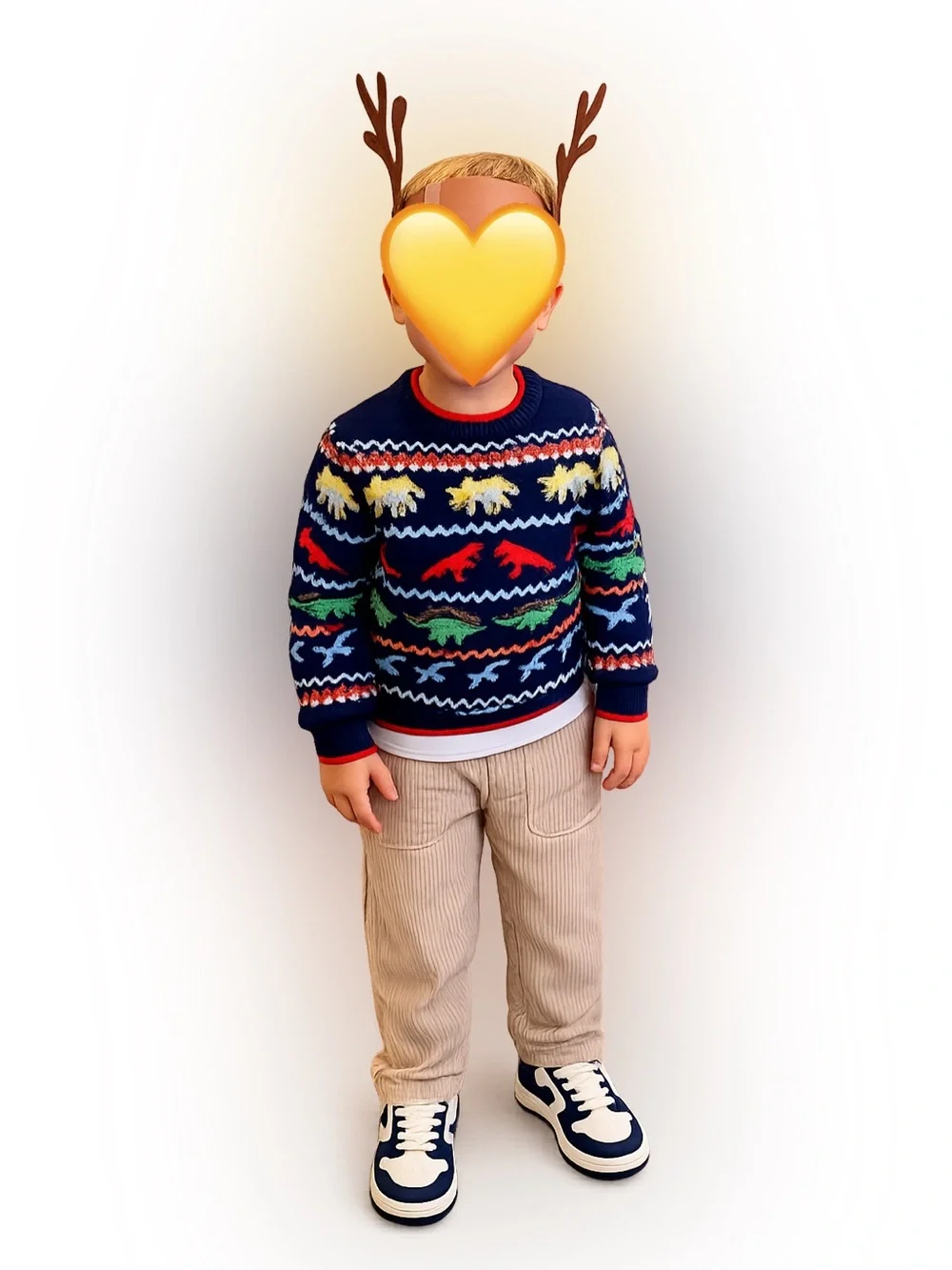 Mini Boden 4-5Y Dino Winter Christmas clothing